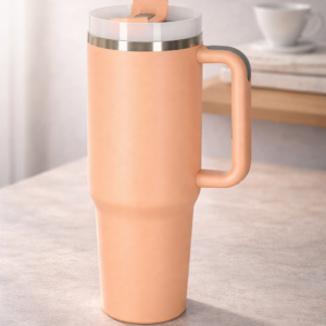 Travivo TitanQuench 1.2L – Stalowy Kubek Termiczny Pudrowy Róż