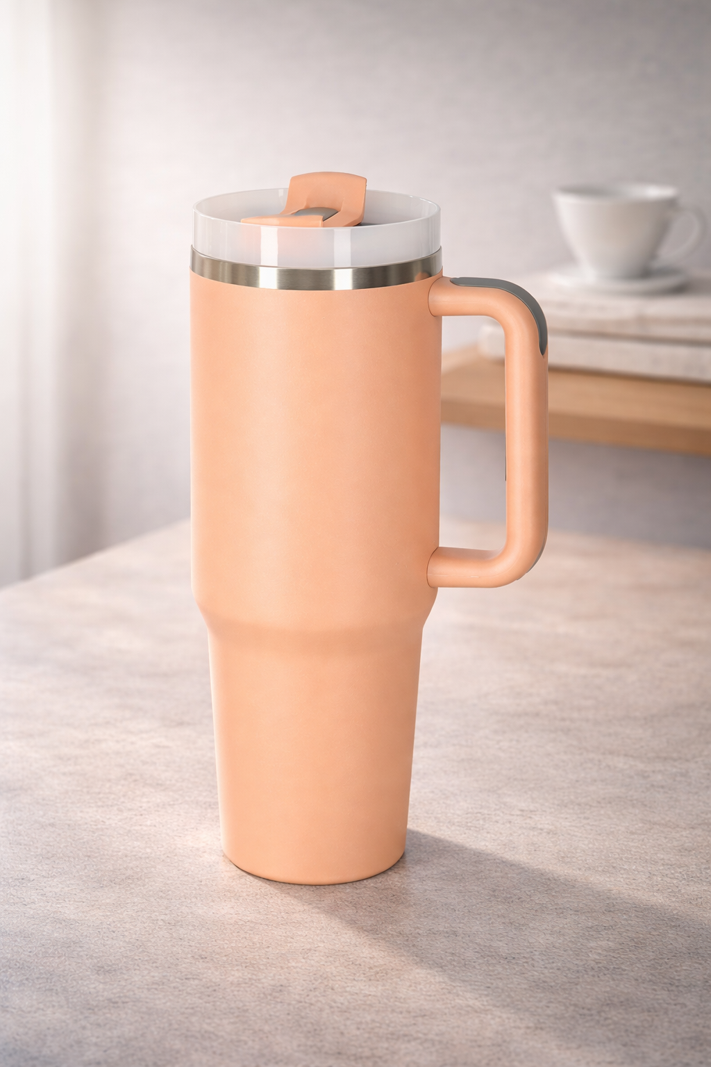 Travivo TitanQuench 1.2L – Stalowy Kubek Termiczny Pudrowy Róż